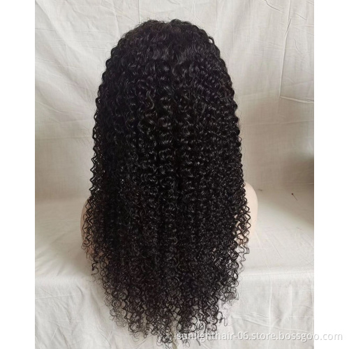 Wholesale virgin deep curly weave hair wig buying brazilian hair in china beauty stage 360 lace wig glueless curly recoolhair
